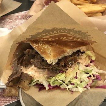 Berlins - Doner Sandwich with beef and lamb. - Bubble Tea Near Me - Los Angeles, California