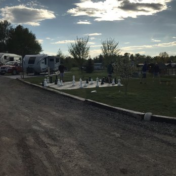 Bozeman Campground & RV Park - Giant chess board! - Campgrounds Near Me - Bozeman, Montana Bozeman Campground & RV Park - Giant chess board! - Campgrounds Near Me - Bozeman, Montana