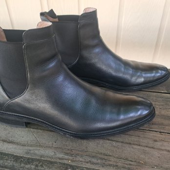 Tiny's Shoe Repair - Boots that Tiny's repaired.  App couldn't access the photos showing what needed  repaired. No "after" photos.  pleased with their work. - Shoe Repair Near Me - Carlsbad, California