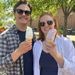 Blueberry twist and twist cone! Blueberry twist and twist cone!
