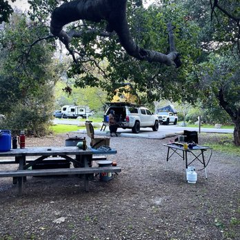 Leo Carrillo Campground - 03/23/24  Campsite #26 Solid spot, lots of shade and walking distance to restroom and shower. - Beaches Near Me - Malibu, California