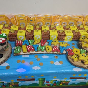 Simone's Donuts - Perfect addition to our Super Mario themed birthday! - Donuts Near Me - Long Beach, California