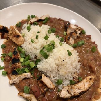 Harry's Seafood Bar & Grille - Red Beans & Rice with Smoked Sausage - American Near Me - Ocala, Florida