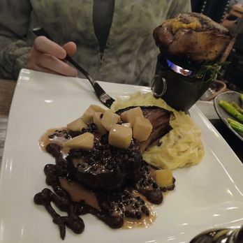 Barbacoa Grill - Pineapple pork chop garlic mash & peasant over fire - Steakhouses Near Me - Boise, Idaho