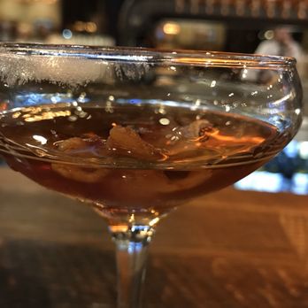ROAM Kitchen + Bar - Maple Bacon Manhattan (my lipgloss already on glass) - New American Near Me - Sioux Falls, South Dakota ROAM Kitchen + Bar - Maple Bacon Manhattan (my lipgloss already on glass) - New American Near Me - Sioux Falls, South Dakota
