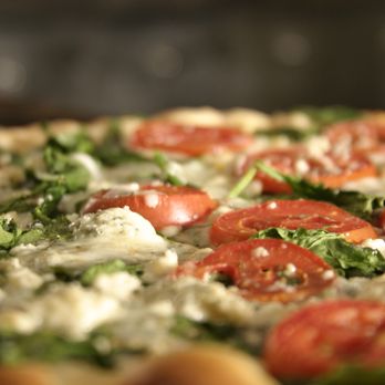 Osteria 832 - Caprese Pizza (white): roasted tomatoes, fresh basil, EVOO, mozzarella and buffalo mozzarella - Pizza Near Me - Atlanta, Georgia