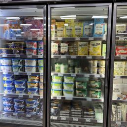 Ice cream section