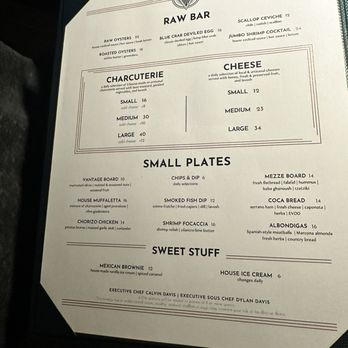 Vantage Rooftop Lounge & Conservatory - Menu - Cocktail Bars Near Me - Springfield, Missouri