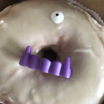Brewnuts - Cute Friday the 13th glazed. Chomp! - Donuts Near Me - Cleveland, Ohio