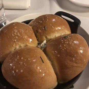 Rainbow Lodge - Cast iron rolls - New American Near Me - Houston, Texas Rainbow Lodge - Cast iron rolls - New American Near Me - Houston, Texas