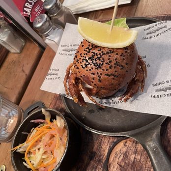 The Mayfair Chippy - Soft shell crab - Fish & Chips Near Me - London, XGL