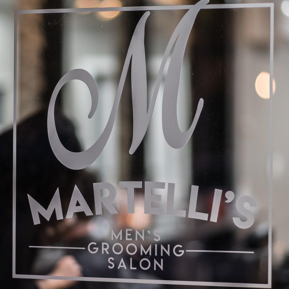 Martelli's Men's Grooming Salon Boca Raton Logo