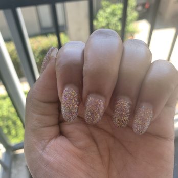 Top Nails - When I went back so they can correct their mistake - Nail Salons Near Me - Altadena, California
