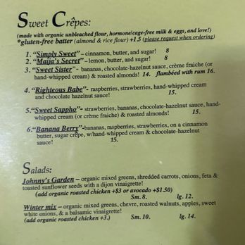 Renata's Creperie - Menu 11/2024 - Creperies Near Me - Arcata, California Renata's Creperie - Menu 11/2024 - Creperies Near Me - Arcata, California