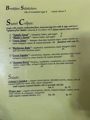 Menu photo 7 Renata's Creperie Arcata, CA Menu photo 7 Renata's Creperie Arcata, CA