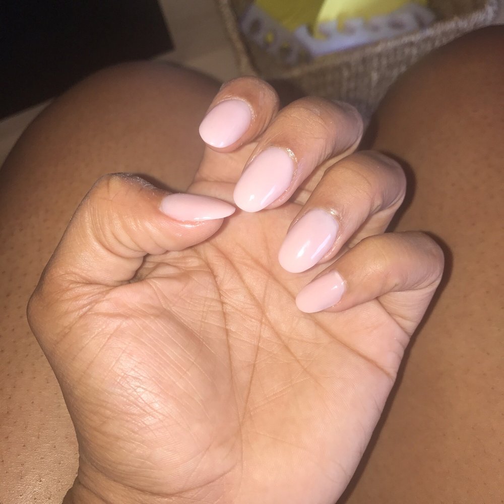 Parkview Nails - Almond full set. I love them! - Nail Salons Near Me - Houston, Texas Parkview Nails - Almond full set. I love them! - Nail Salons Near Me - Houston, Texas