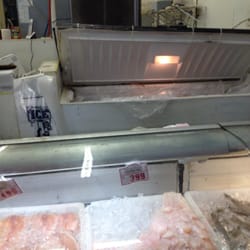 8 Mile Seafood and PO Boy - The freezer is just open