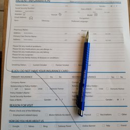 Ask you to fill out the form