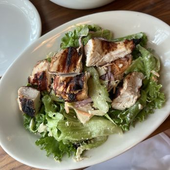 Tavern on the Square - Tavern mixed greens salad with chicken - New American Near Me - New Wilmington, Pennsylvania