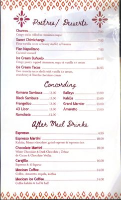 Menu photo 3 Cinco de Mayo 2 Poughkeepsie, NY