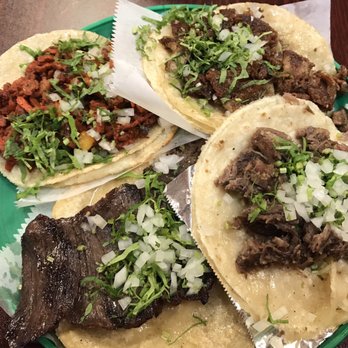 La Chaparrita Grocery - (Clockwise top left) Al pastor, tripa, cabeza, & carne asada - Grocery Near Me - Chicago, Illinois La Chaparrita Grocery - (Clockwise top left) Al pastor, tripa, cabeza, & carne asada - Grocery Near Me - Chicago, Illinois