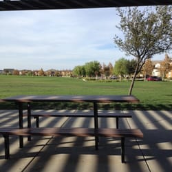 Questa Park - View from the covered benches.