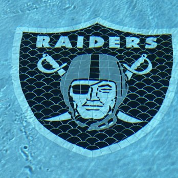 Trident Pool Plaster & Renovation - Custom Raiders Mosaic - Pool & Hot Tub Service Near Me - Las Vegas, Nevada Trident Pool Plaster & Renovation - Custom Raiders Mosaic - Pool & Hot Tub Service Near Me - Las Vegas, Nevada