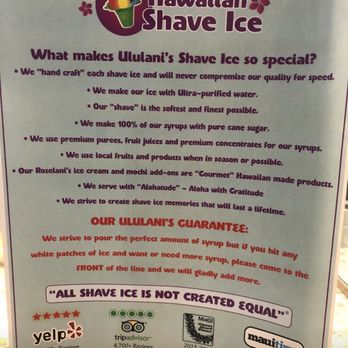 Ululani's - Shaved Ice Near Me - Chula Vista, California