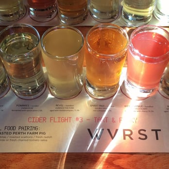 Wvrst - Cider week 2015. Prepare for takeoff. - German Near Me - Toronto, Ontario