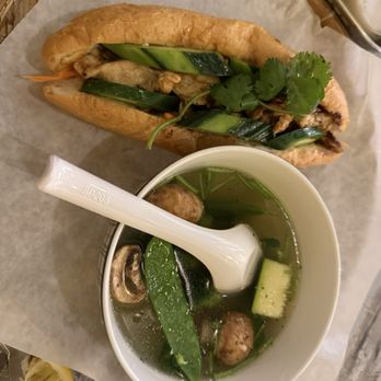 Pho Sure Bistro - Chicken bahn mi and veggie soup - Vietnamese Near Me - San Antonio, Texas Pho Sure Bistro - Chicken bahn mi and veggie soup - Vietnamese Near Me - San Antonio, Texas