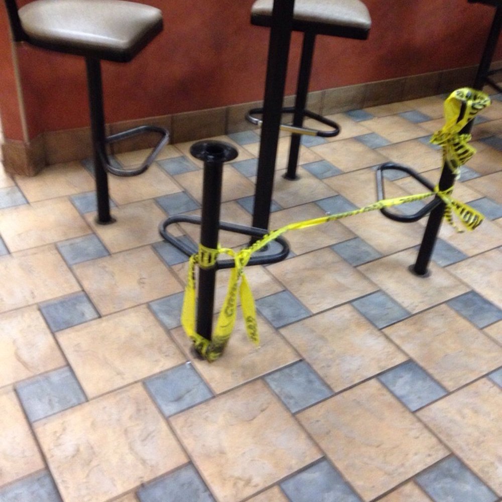 Broken chairs for way too long! Broken chairs for way too long!