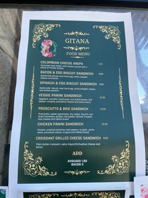 Menu photo 7 Gitana Cafe Hermosa Beach, CA Menu photo 7 Gitana Cafe Hermosa Beach, CA