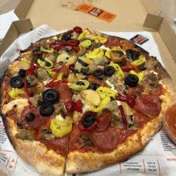 Built my own pizza. So good.