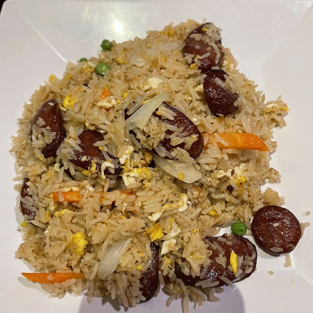 Thai sausage fried rice Thai sausage fried rice