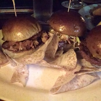 Seaview Terrace - Trio of Sliders (lilikoi/BBQ pork, beef, crab. $18) - 3.5 stars (Saturday night 2014-02-08) - Coffee & Tea Near Me - Poipu, Hawaii Seaview Terrace - Trio of Sliders (lilikoi/BBQ pork, beef, crab. $18) - 3.5 stars (Saturday night 2014-02-08) - Coffee & Tea Near Me - Poipu, Hawaii