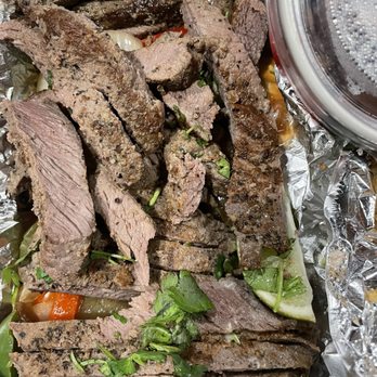 Chili's - Steak fajitas from Chili's on sunrise in Fairoaks dry gray meat no flavor overcooked - American Near Me - Fair Oaks, California