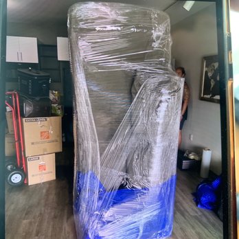 ASAR Moving - Couch all wrapped up - Movers Near Me - Los Angeles, California