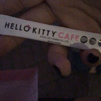 Hello Kitty Cafe - Even the sugar packets have hello kitty on them! - Cafes Near Me - Irvine, California Hello Kitty Cafe - Even the sugar packets have hello kitty on them! - Cafes Near Me - Irvine, California