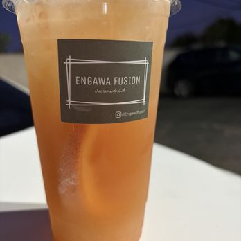 Engawa Fusion - Grapefruit green tea - Sushi Bars Near Me - Sacramento, California