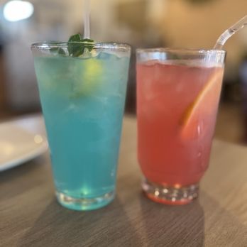 Sona’s Courtyard Restaurant And Cafe - Lagoon Escape and Blood Orangs Blossom mocktails - Breakfast & Brunch Near Me - Royersford, Pennsylvania Sona’s Courtyard Restaurant And Cafe - Lagoon Escape and Blood Orangs Blossom mocktails - Breakfast & Brunch Near Me - Royersford, Pennsylvania