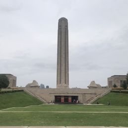 Liberty memorial and national world war 1 museum front Liberty memorial and national world war 1 museum front