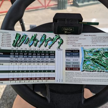 RiverPines Golf - Scorecard, 2 of 2. Local rules, course rating/slope, layout, and back nine. - Golf Near Me - Johns Creek, Georgia RiverPines Golf - Scorecard, 2 of 2. Local rules, course rating/slope, layout, and back nine. - Golf Near Me - Johns Creek, Georgia
