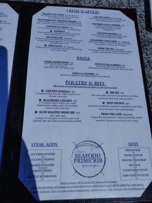 Menu photo 8 La Conner Seafood & Prime Rib La Conner, WA