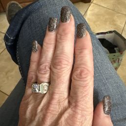 First time having long nails on my last visit and I oddly haven't broke a single one! Did a great job!