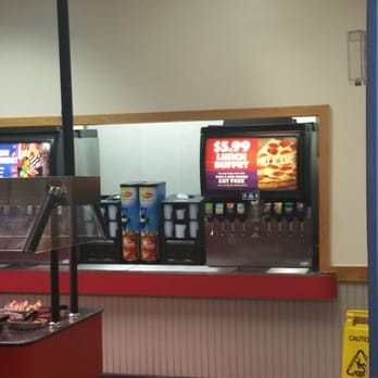 Chuck E. Cheese - Drink machine, I didn't care that they didn't have papered straws. I hate bulk straws without paper! - Arcades Near Me - Atlanta, Georgia