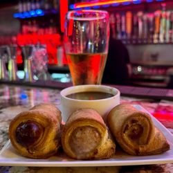 Sausage Rolls. Drinks 12/30/2025