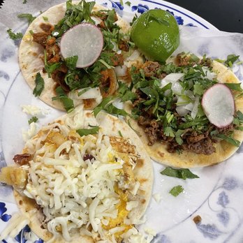 Taquerias cervantez - Bacon Potato Egg Taco, Bistek Tacos, Pastor Tacos - Mexican Near Me - Allen, Texas
