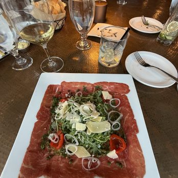 Zin American Bistro - Carpaccio appetizer was excellent! - American Near Me - Palm Springs, California Zin American Bistro - Carpaccio appetizer was excellent! - American Near Me - Palm Springs, California