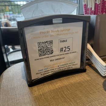 Pho 24 - Self ordering service ! - Vietnamese Near Me - Sandy Springs, Georgia