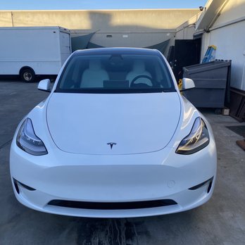 OC Tint Solutions - Tesla Model Y--3M ceramic 70% windshield. - Car Window Tinting Near Me - Costa Mesa, California OC Tint Solutions - Tesla Model Y--3M ceramic 70% windshield. - Car Window Tinting Near Me - Costa Mesa, California